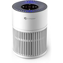 Amazon.co.jp: DR.PREPARE 空気清浄機 小型 6畳 15dB 静音 脱臭 3重